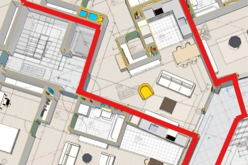L503 - 3.5 pces au 5è - plan 3D