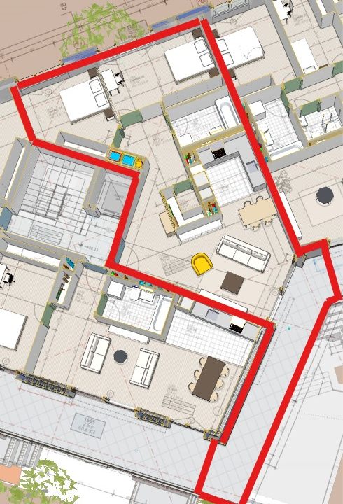L503 - 3.5 pces au 5è - plan 3D